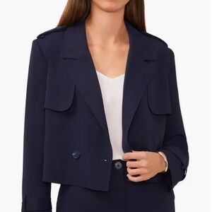 Halogen crop trench blazer